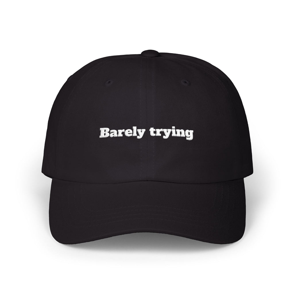 Barely Trying Dad Cap
