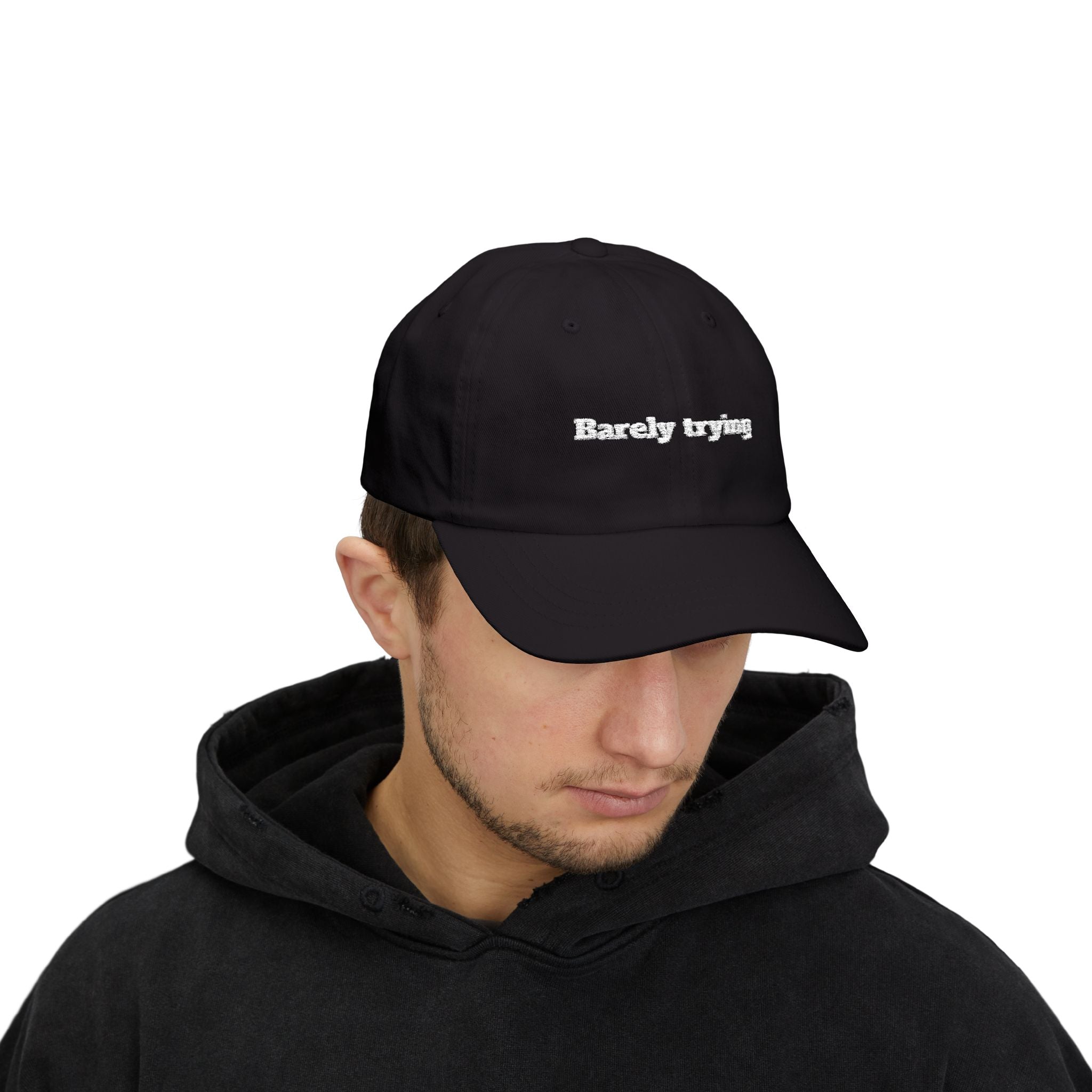 Barely Trying Dad Cap