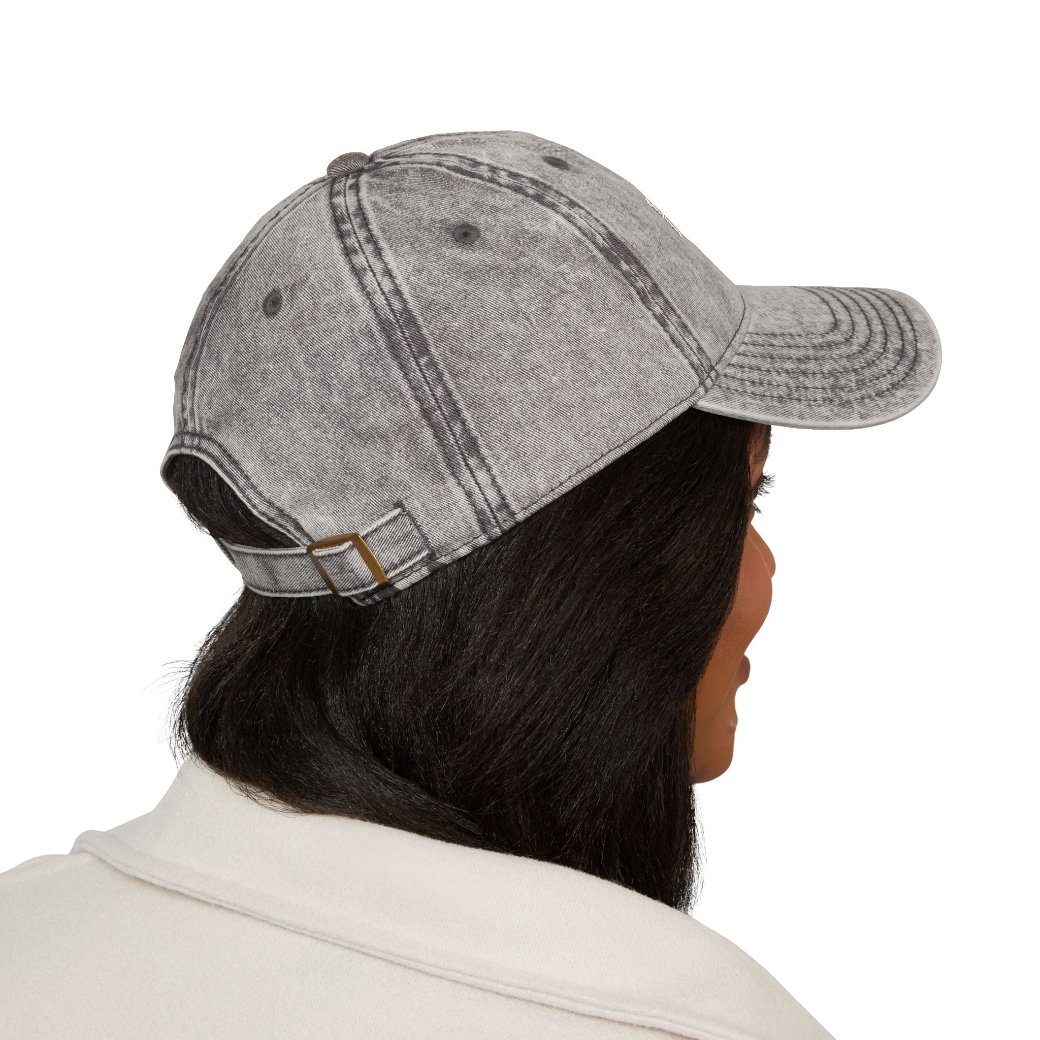 Embroidered 'Fuck Off' Vintage Cap