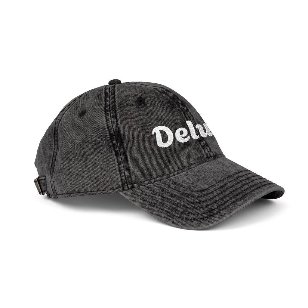 Vintage Embroidered Delulu Cap
